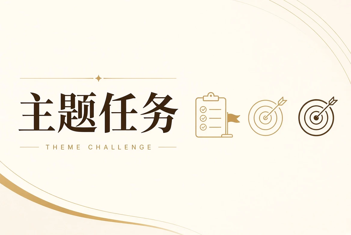 主题课任务视觉